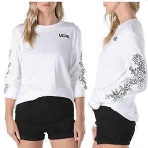Vans Rose Thorns Long Sleeve T-Shirt